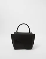 ATP ATELIER - Svart - Montalcino Leather Mini Handbag