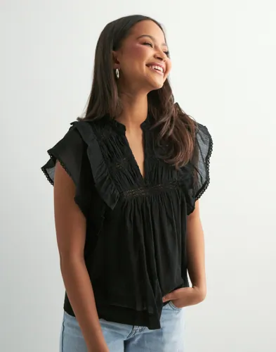 Neo Noir - Sort - Jayla S Voile Top
