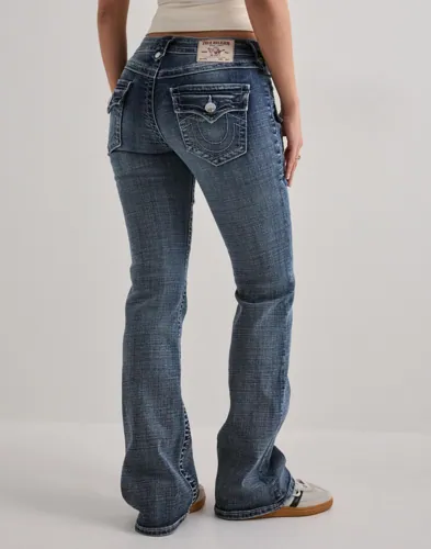 True Religion - Blå - Becca Mr Retro Pocket Flare Fl