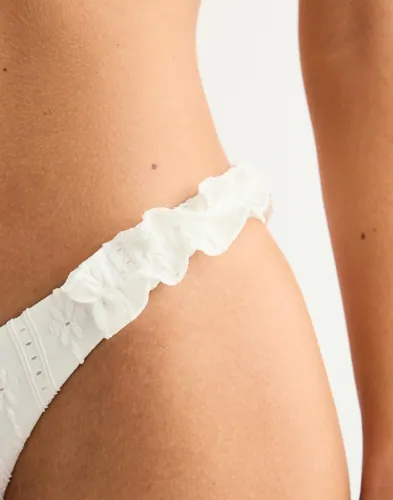 Nelly Ruffle Anglais Bikini Panty dam – bild 3