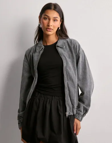 JJXX - Grå - Jxziggy Washed Jacket Pnt