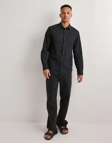 JACK & JONES Jjesummer Linen Blend Shirt L/S Sn Linneskjortor herr – bild 2
