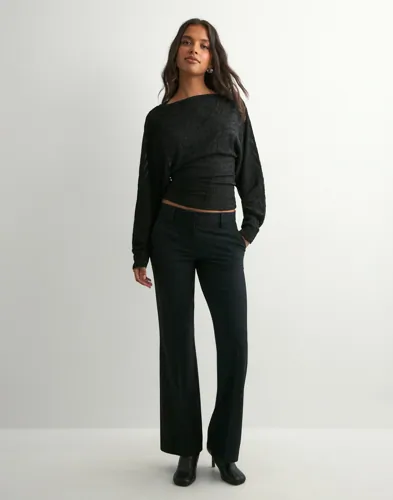 Nelly Structure Sheer LS Top långärmade t-shirt dam – bild 3