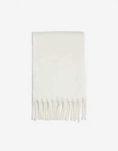 Nelly Chunky Fuzzy Scarf halsdukar dam – bild 2