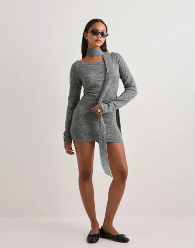 Nelly Tight Long Knit Sweater stickade tröjor dam – bild 2