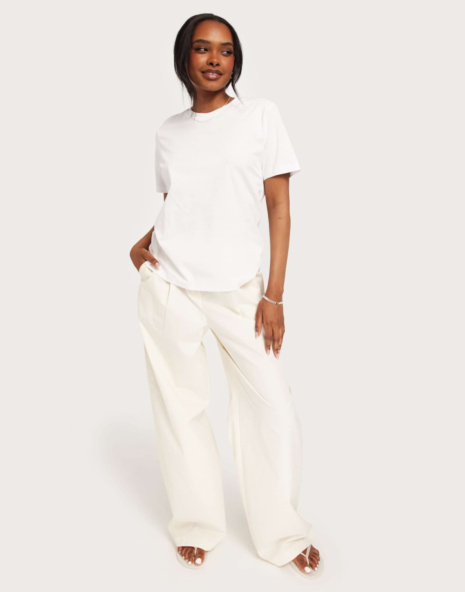 T-shirt JJXX Jxanna Reg SS Every Tee Jrs Noos Donna - Girocollo, Maniche Corte, Vestibilità Regolare