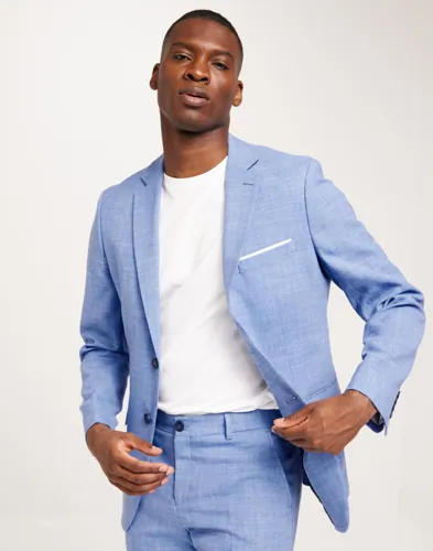 Selected Men Slhslim-Oasis Linen Blz Noos Kavajer bomberjackor herr – bild 3