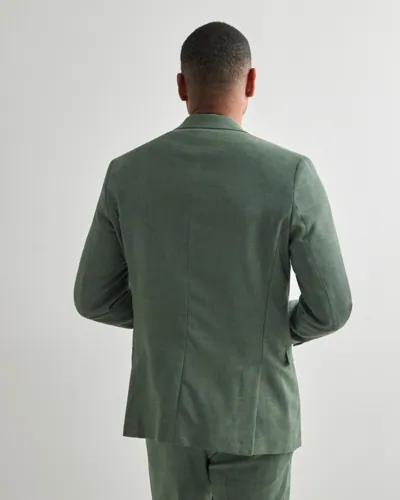 Selected Men Slhslim-Oasis Linen Blz Noos Kavajer bomberjackor herr – bild 3