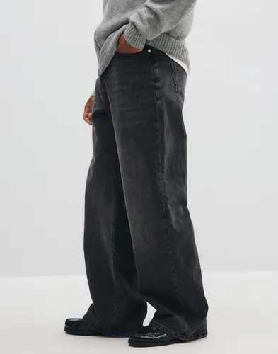 Que Sera Sera Warren Wide Denim Loose fit jeans herr – bild 2