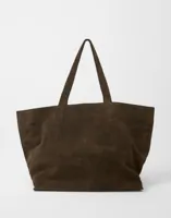 BECKSÖNDERGAARD - Brun - Suede Aubrey Bag