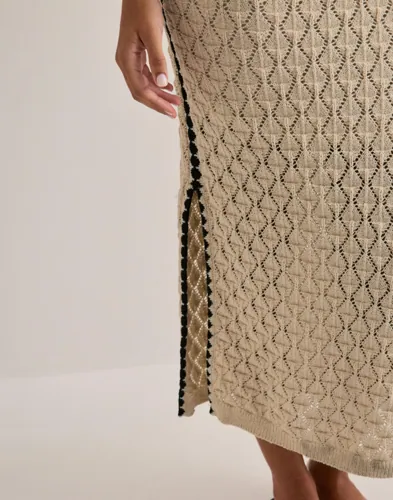 VERO MODA Awevelyn Sl 7/8 Crochet Dress Noos stickade klänningar dam – bild 3