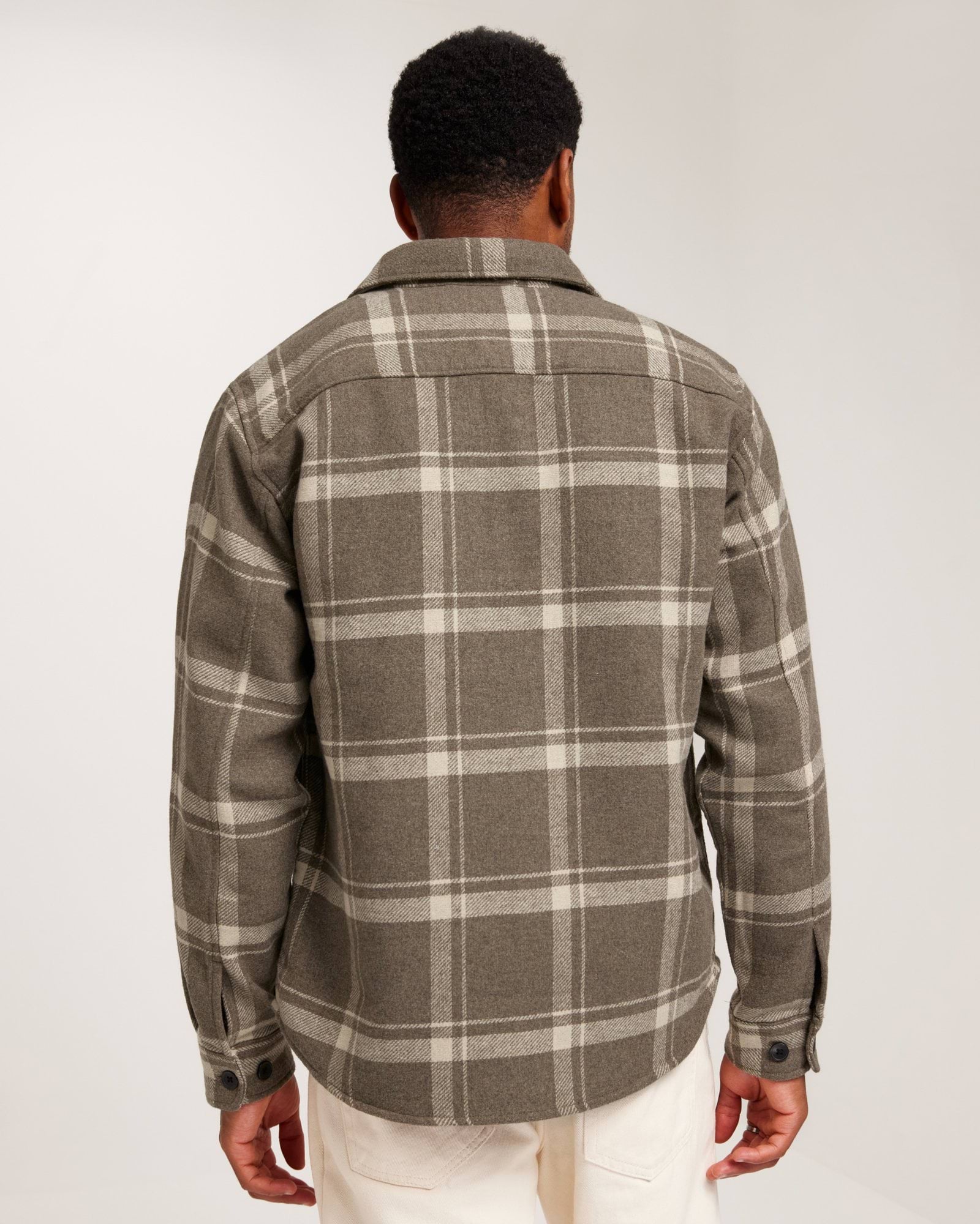 Selected Homme Boiled Wool Overshirt In Navy for Men