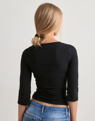 Nelly Wrap Half Sleeve Top toppar dam – bild 3
