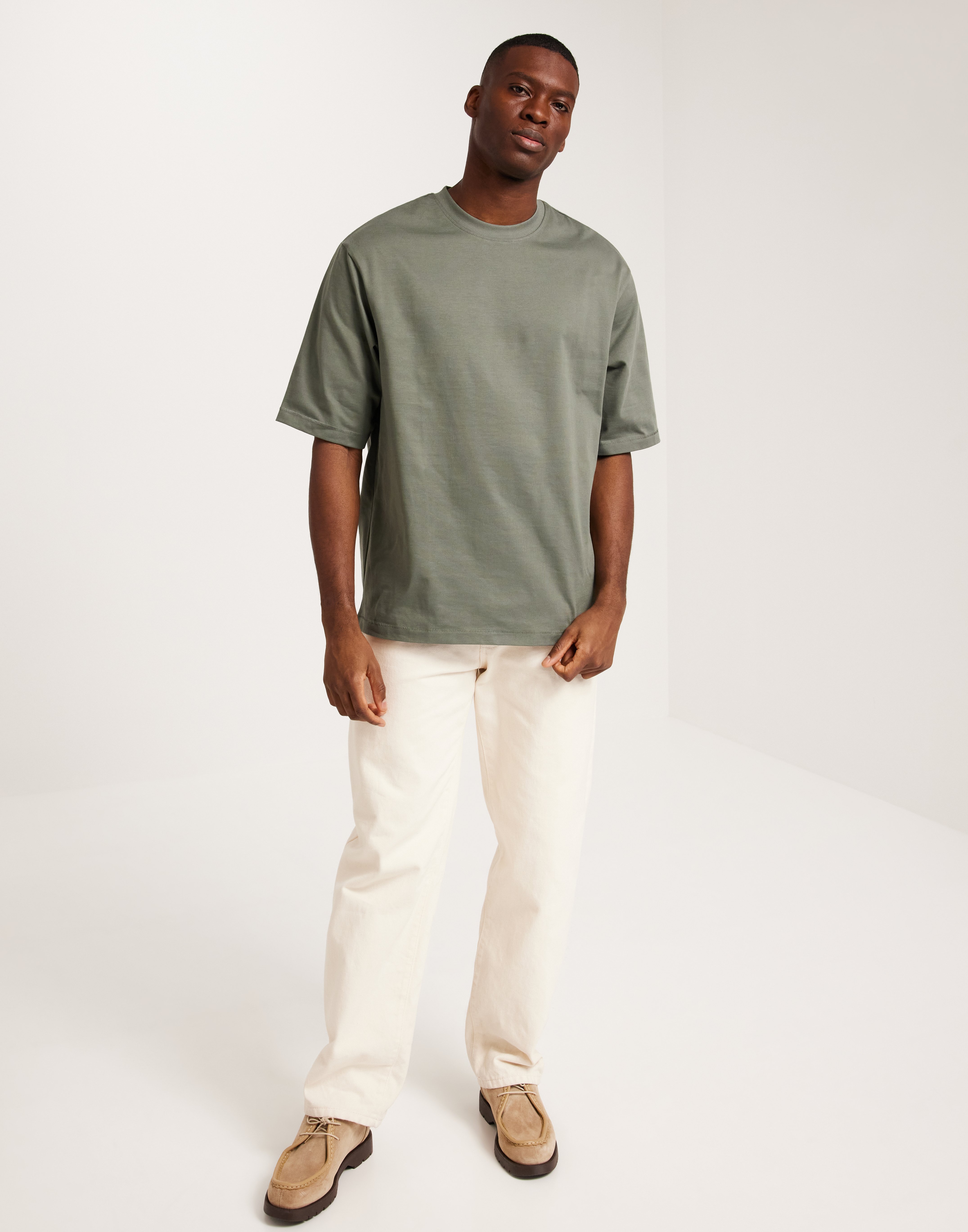 Buy Only & Sons ONSMILLENIUM OVZ SS TEE NOOS - Castor Gray | Nelly.com