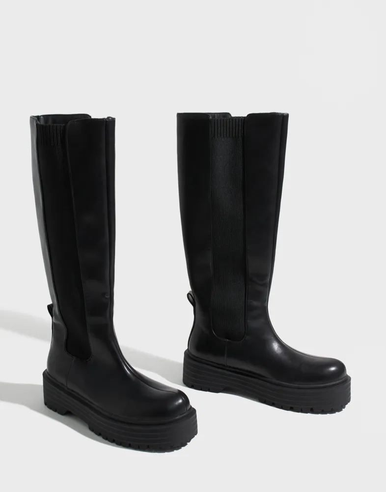 Nelly Clean Under Knee Boot kängor & boots dam – bild 2