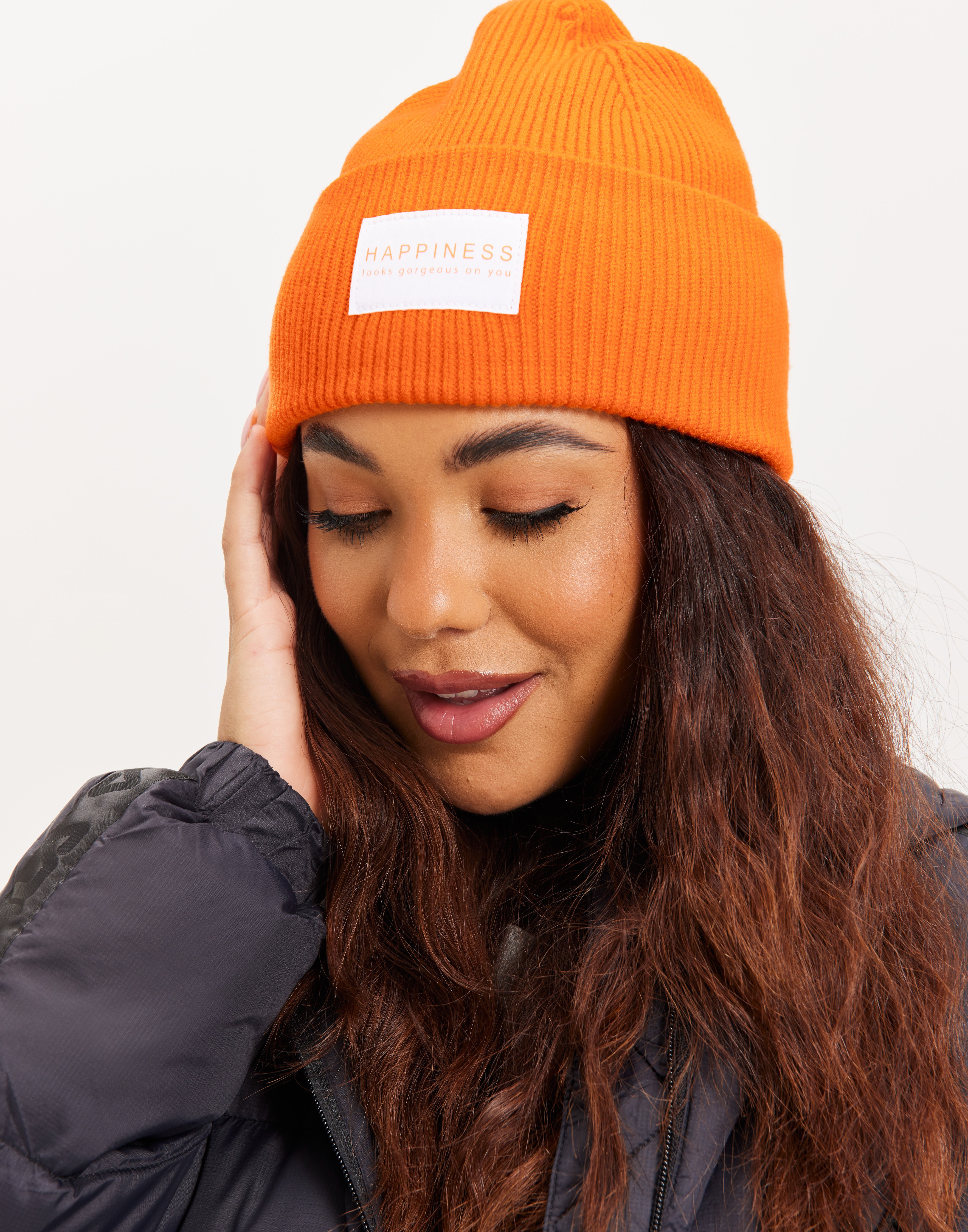 Maison Kitsuné - Bold Fox Head Patch Ribbed Beanie