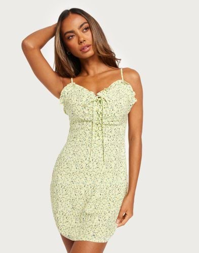 NELLY STRETCH MIDI DRESS, MULTI LILLY GARDEN
