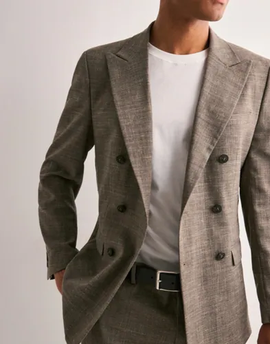 Selected Men Slhslim-Oasis Sun Db Blz Kavajer vinterjackor herr – bild 4