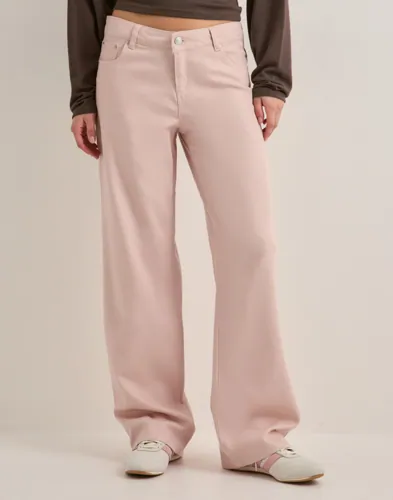 Only - Pink - Onlbrenda-Soft Life Lw Wide Pant Pn