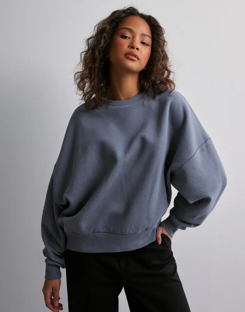 Buy Nelly Perfect Chunky Sweater Grey/Blue
