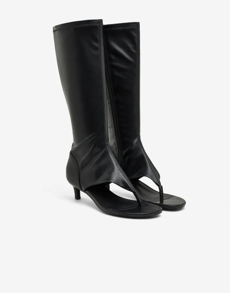 Nelly Sock Thong Boot kängor & boots dam – bild 3