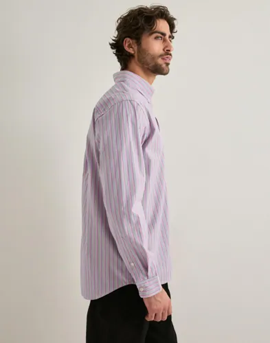 LES DEUX Kent Stripe Poplin Shirt Randiga skjortor herr – bild 3