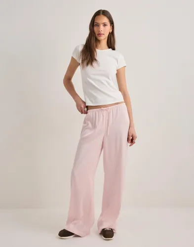 Nelly Pull On Satin Pants mjukisbyxor dam – bild 3
