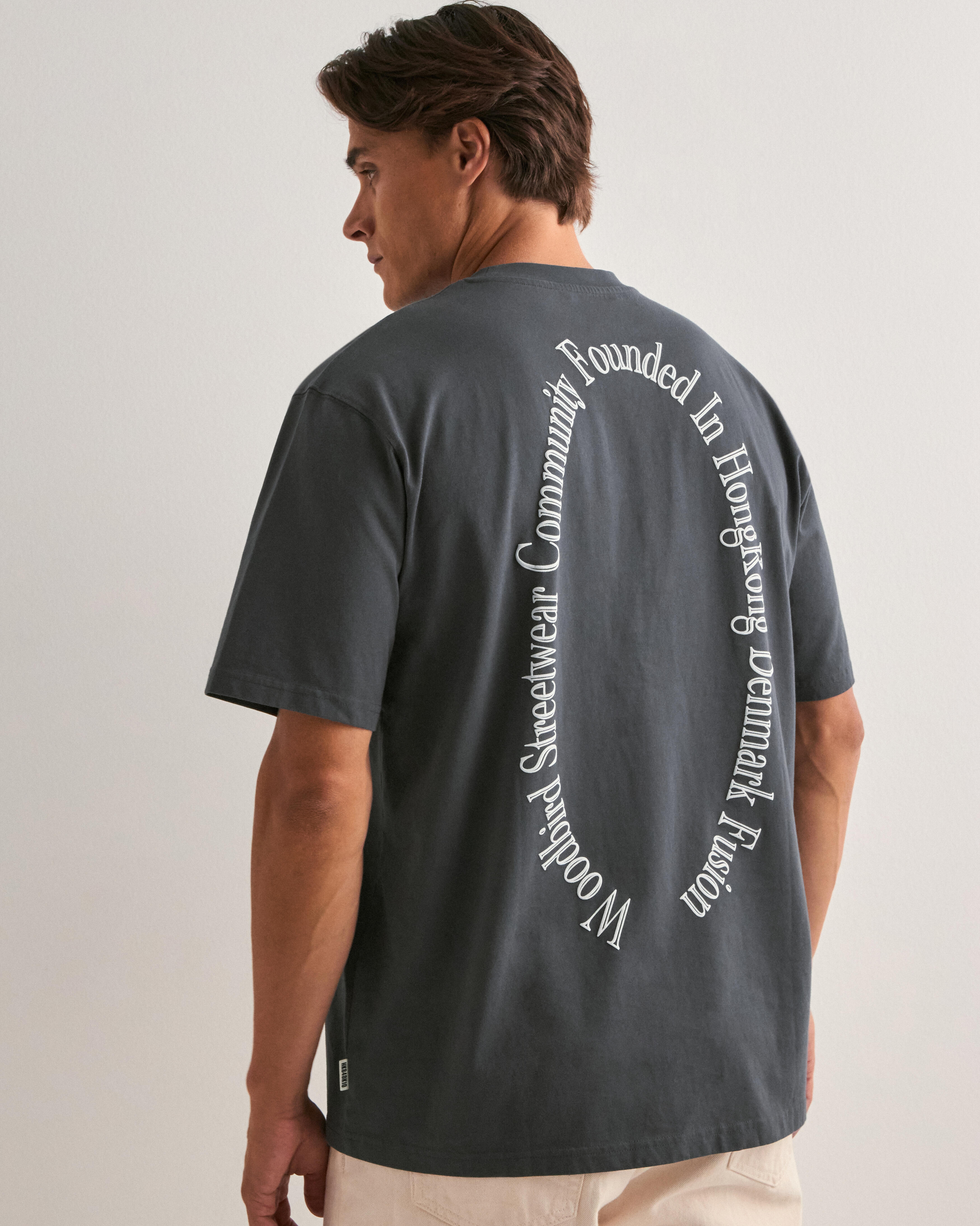 Buy Woodbird WBBaine Koi Tee - Dark Navy | NLYMAN