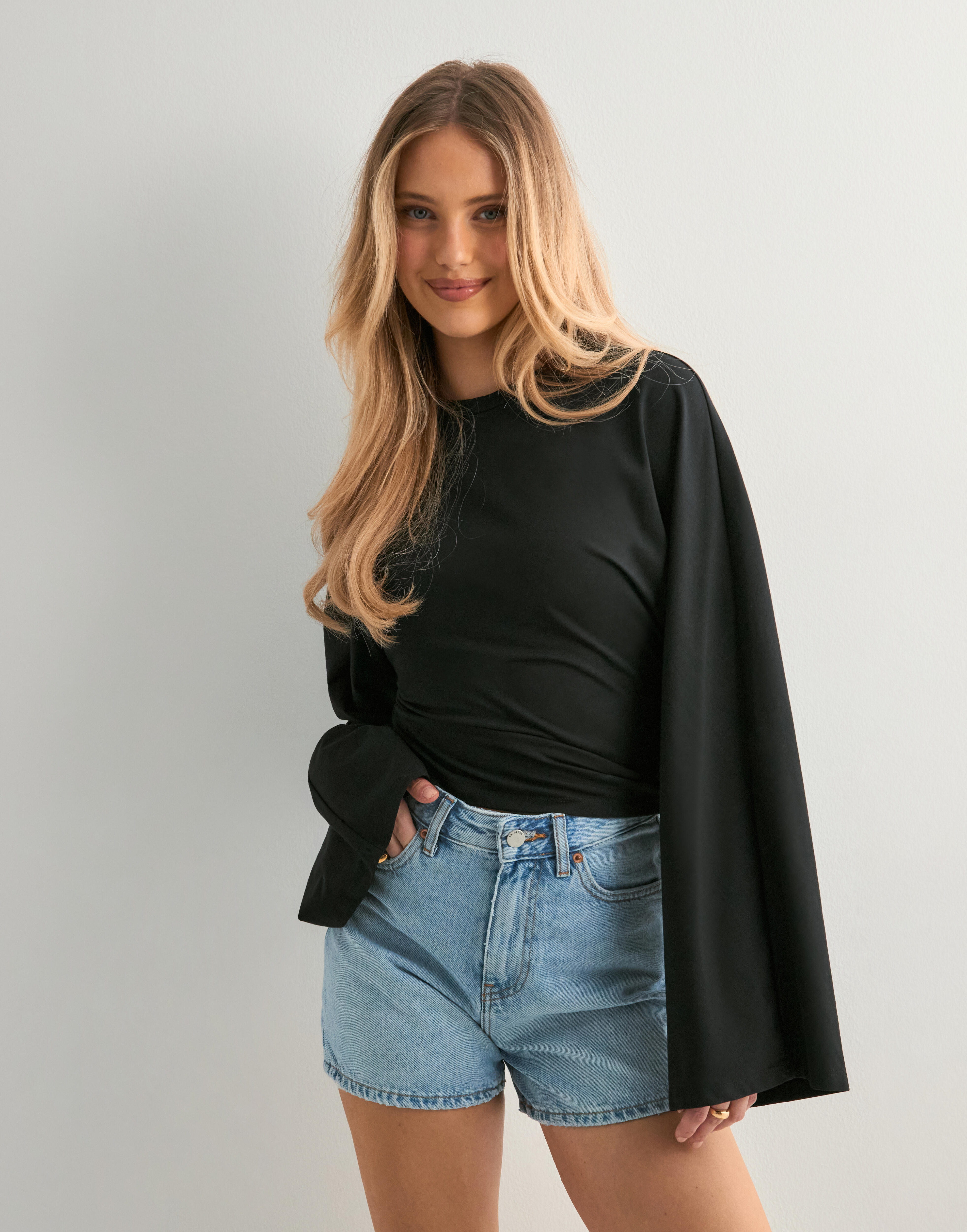 Wide Sleeve Top