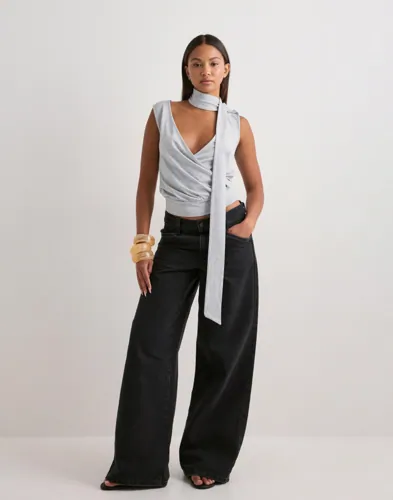 Nelly Soft Wrap Scarf Top toppar dam – bild 2