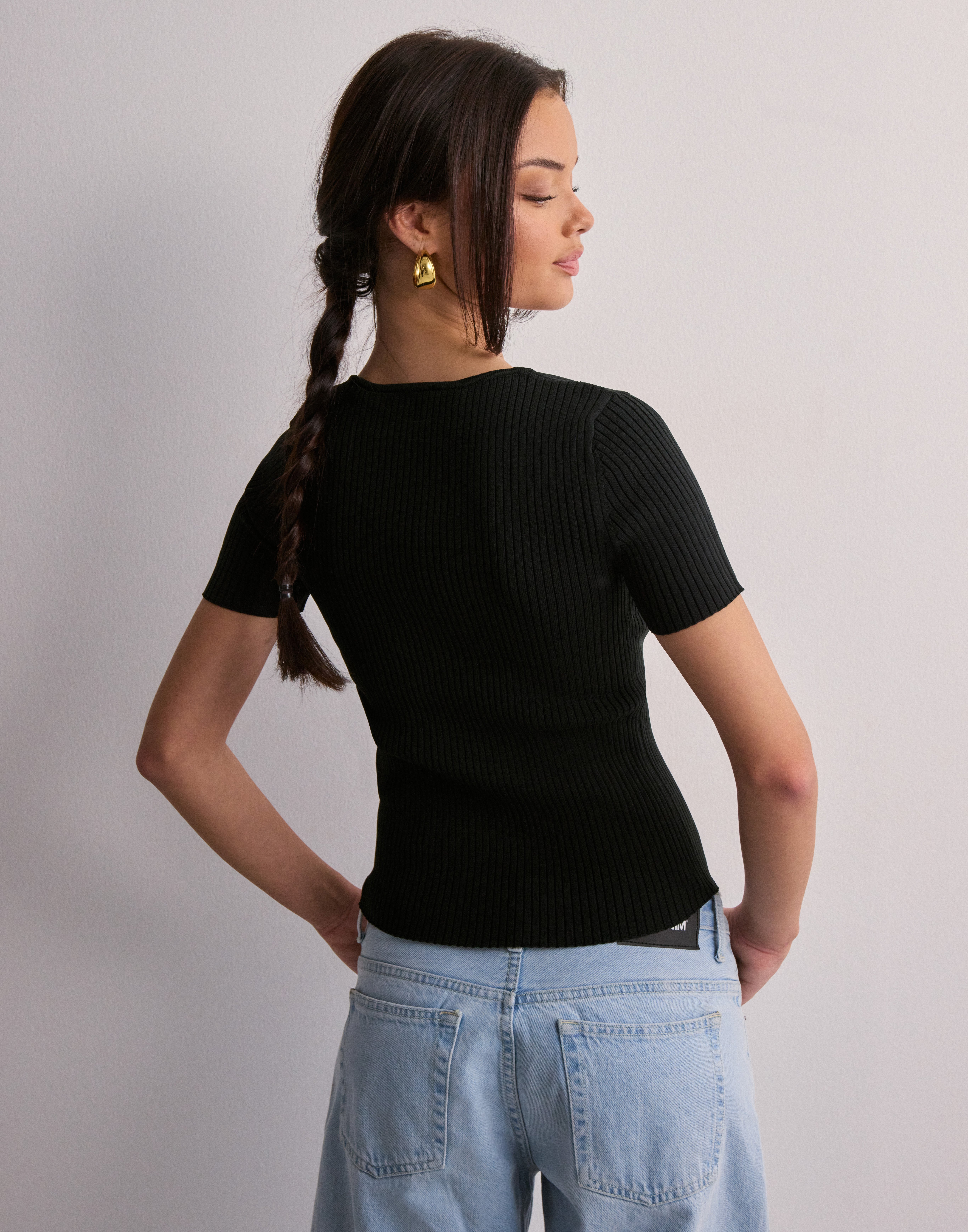 Buy JJXX JXSKY SS KNIT - Black | Nelly.com