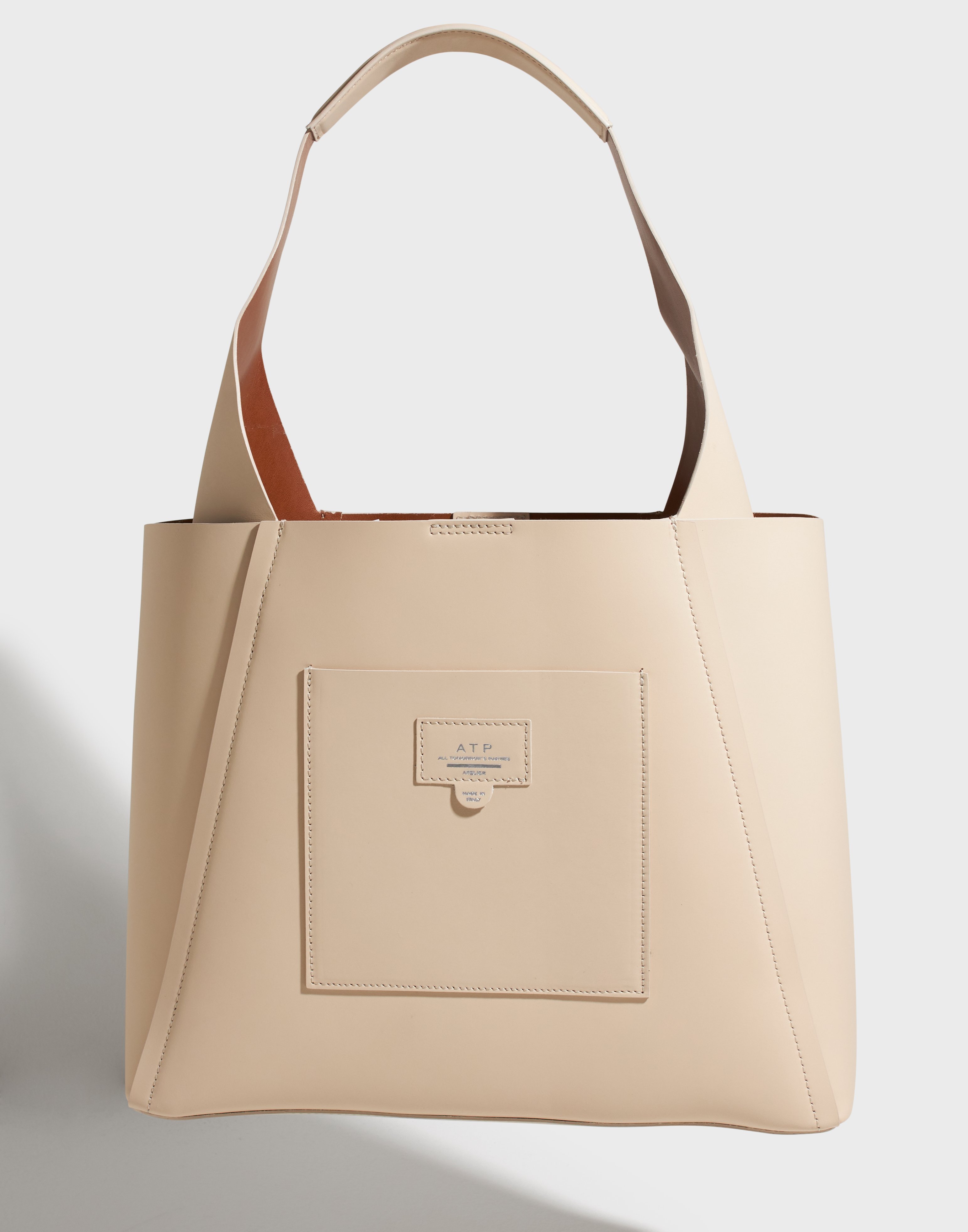 ATP ATELIER - Beige - Sensano Nappa Tote Bag