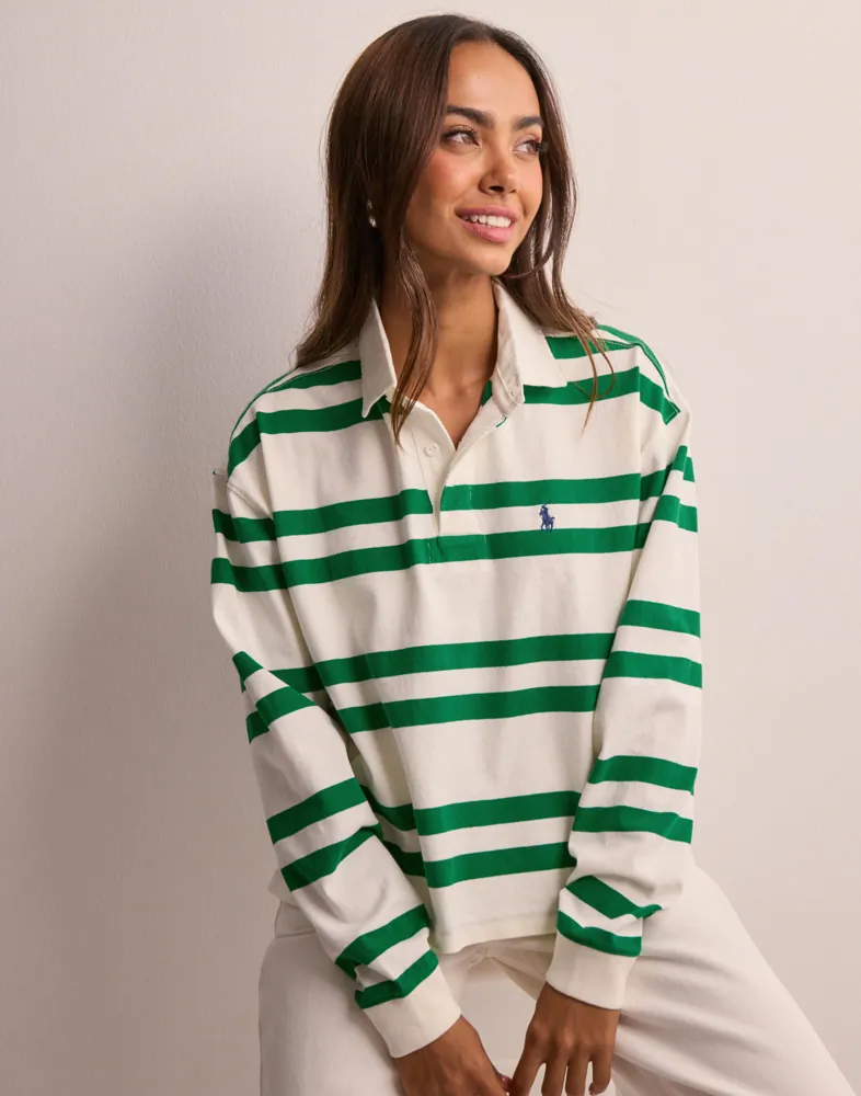 Buy Polo Ralph Lauren LS CRP RUGBY-LONG SLEEVE-RUGBY White