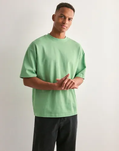 Selected Men Slhlooseoscar Ss O-Neck Tee Noos Oversized t-shirts 2