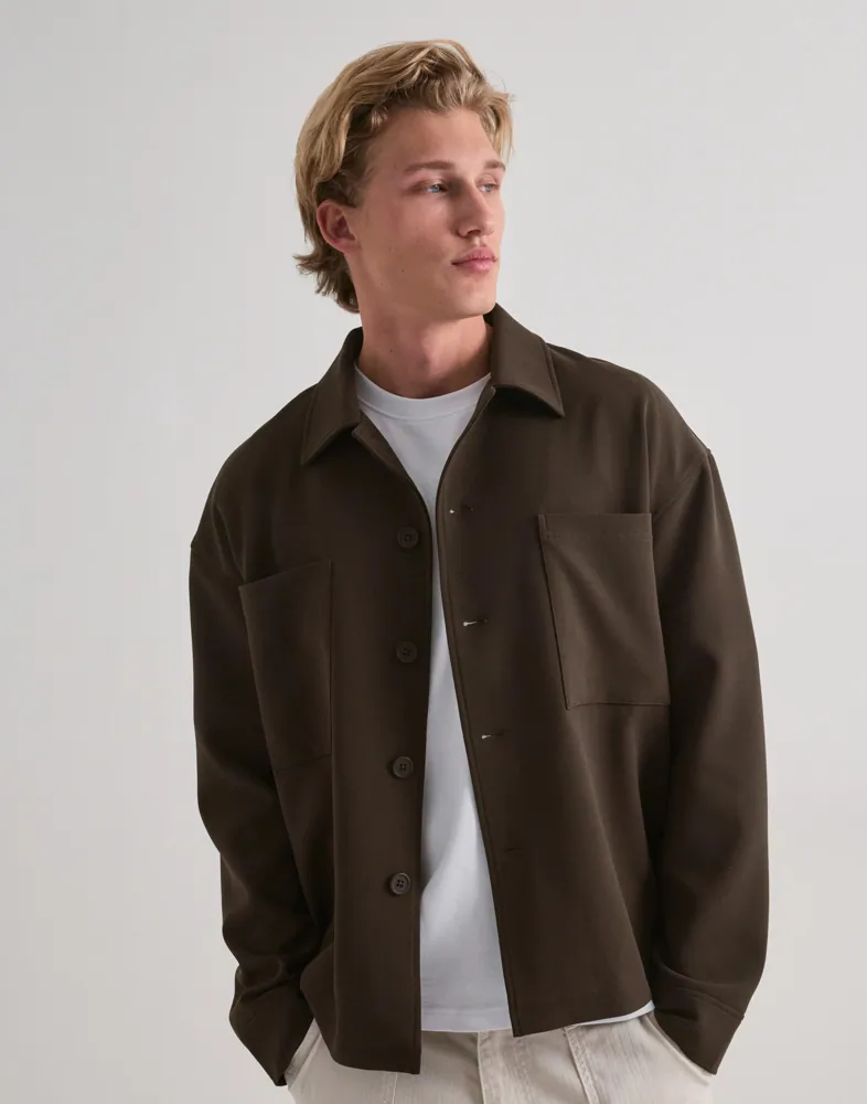 Que Sera Sera Brody Boxy Overshirt Overshirts skjortor & blusar herr – bild 2