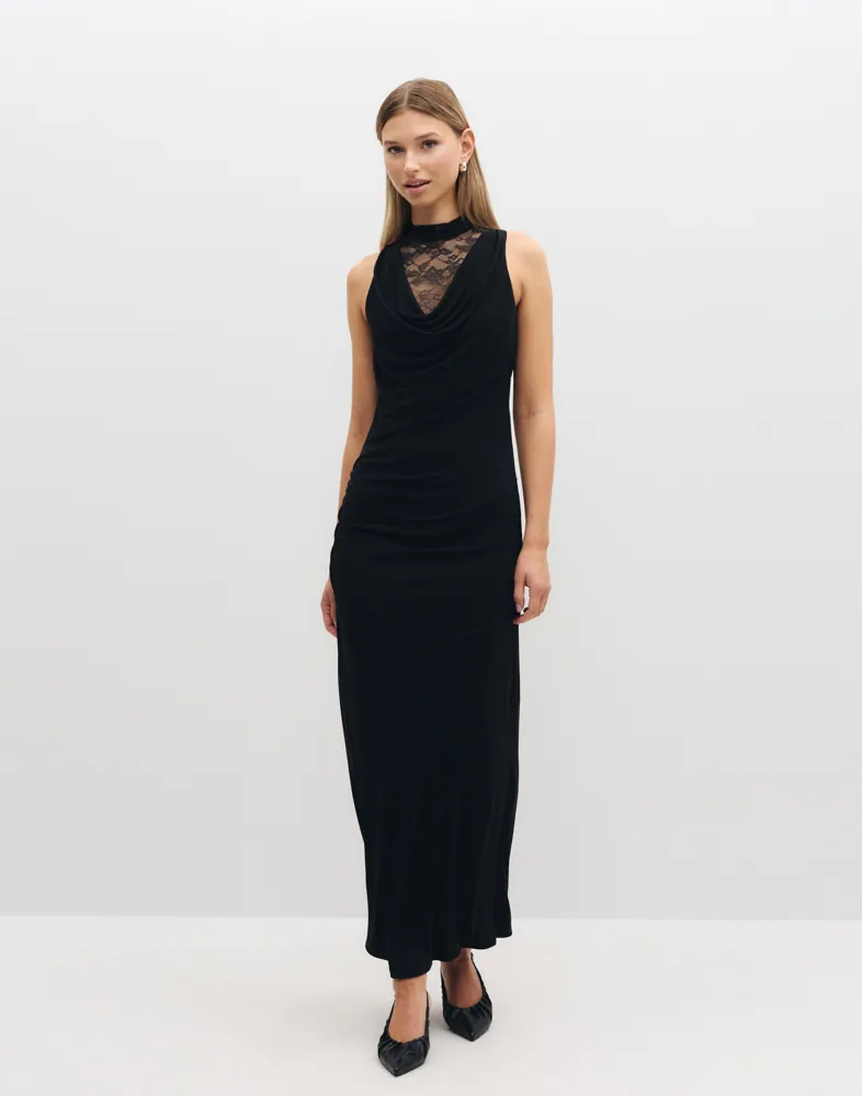 Vmcilja Sl Ankle Lace Dress Jrs