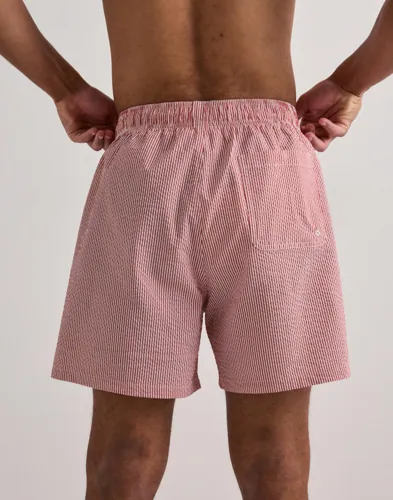Selected Men Slhcooper Seersucker Swimshorts Badbyxor herr – bild 3