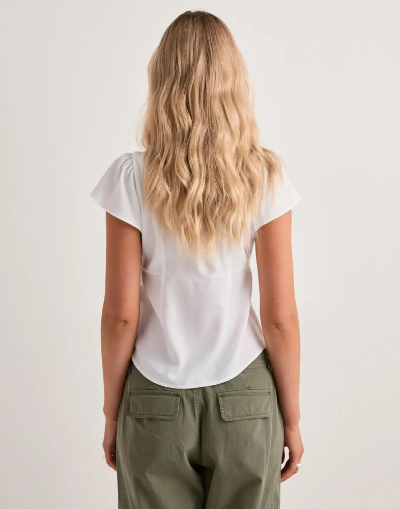 Nelly Cute Scarf Blouse skjortor & blusar dam – bild 3