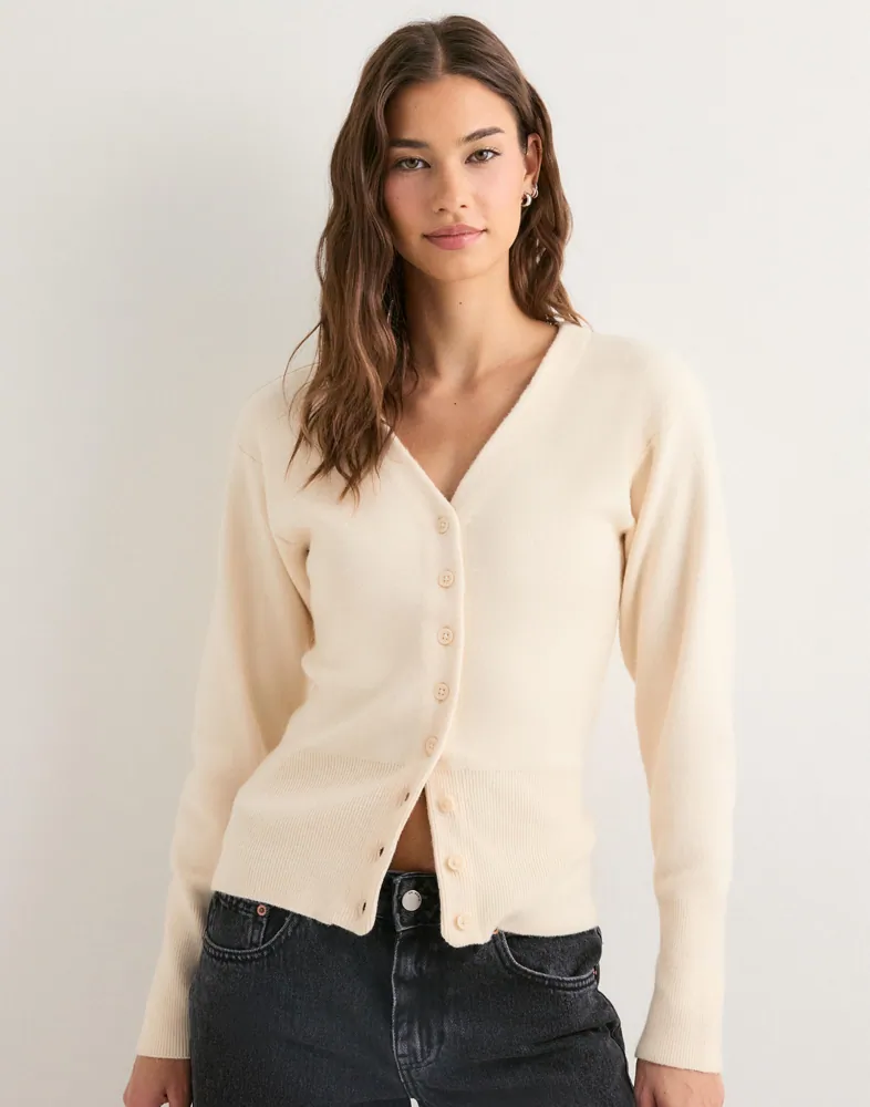Vero Moda VMDOFFY LS O-NECK BLOUSE NOOS - Maglione - jacaranda melange/lilla - Zalando