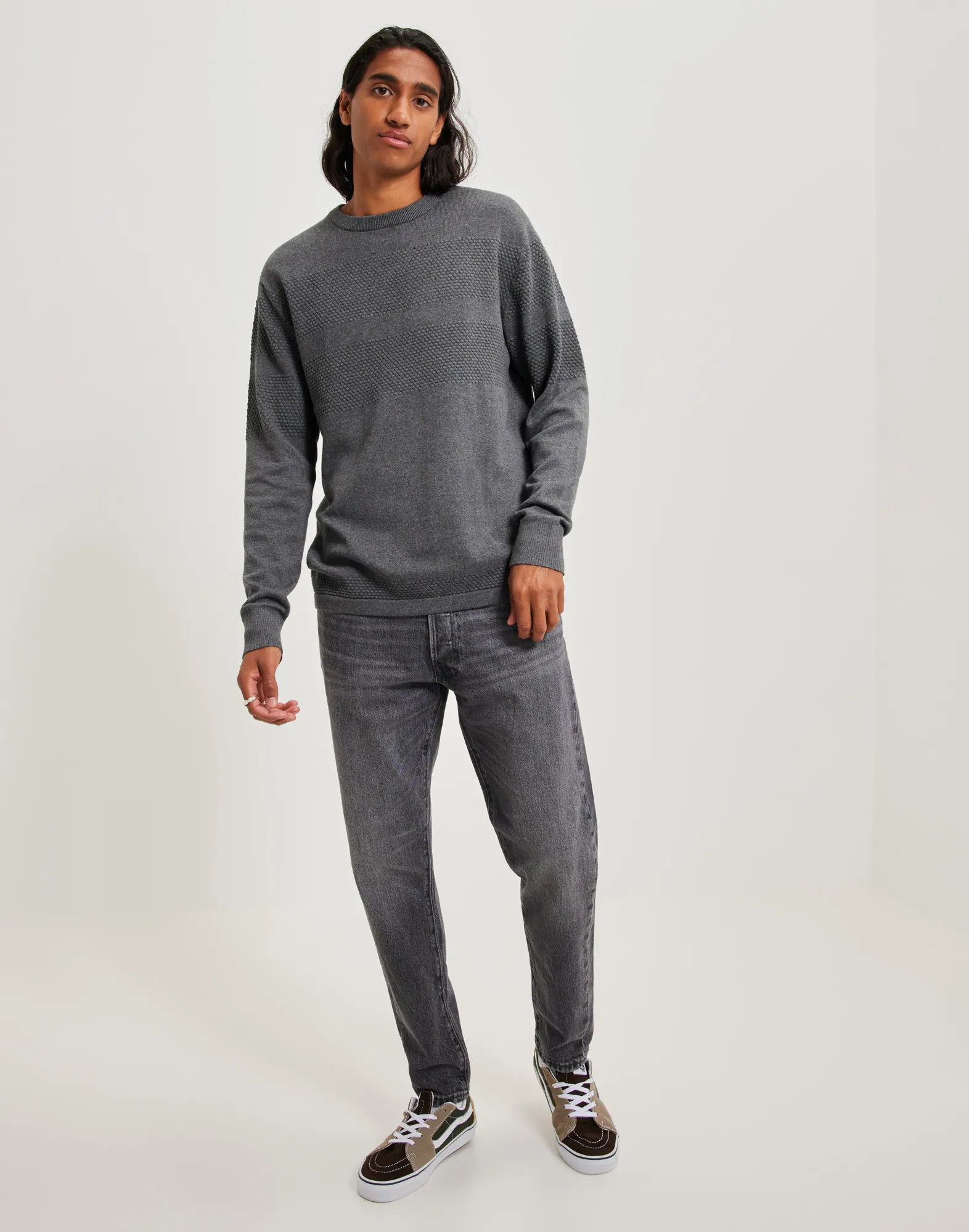 SLHMAINE LS KNIT CREW NECK W NOOS