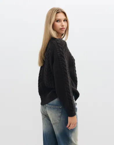 VERO MODA Awtoa Ls O-Neck Knit Noos stickade tröjor dam – bild 3