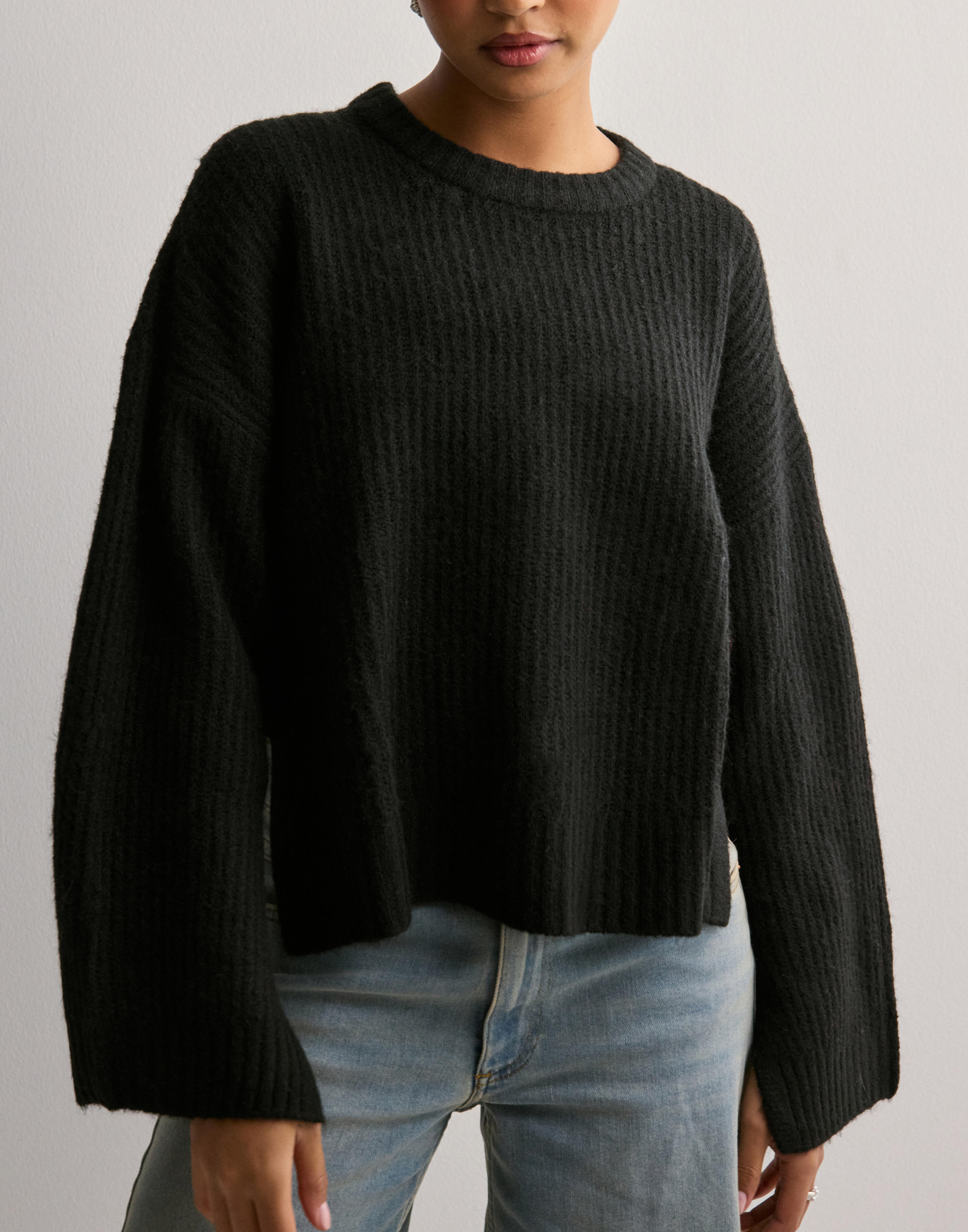 Buy JJXX JXSIGGA DIVERSE CREW NECK KNIT SN - Black /Moonbeam Buy JJXX JXSIGGA DIVERSE CREW NECK KNIT SN - Black /Moonbeam