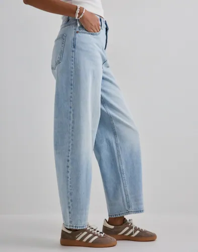 Vero Moda - Blå - Vmbillie Hr Barrel Ank Jeans LI3146