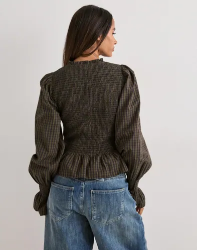 Nelly Favorite Smock Blouse blusar dam – bild 3
