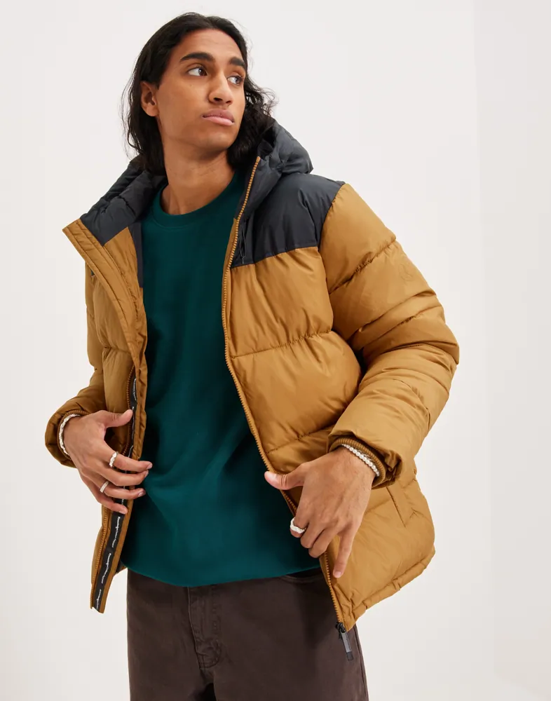 Buy KnowledgeCotton Apparel Thermore? puffer color blocked jacket