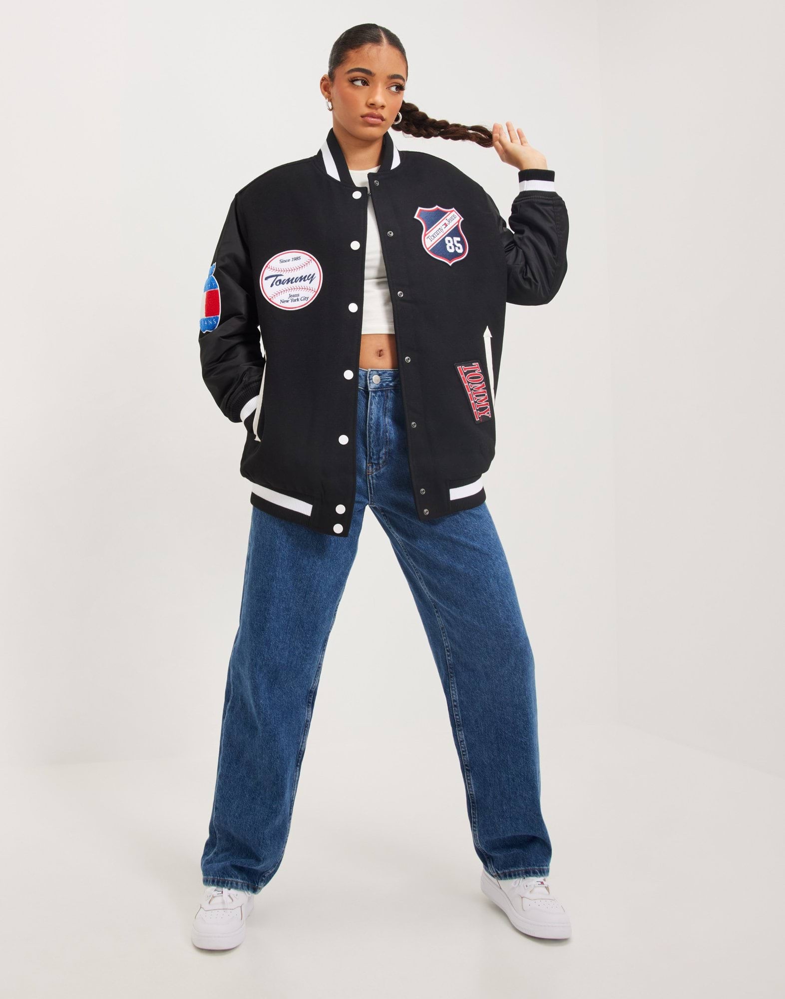 TJW OVERSIZED LETTERMAN JACKET