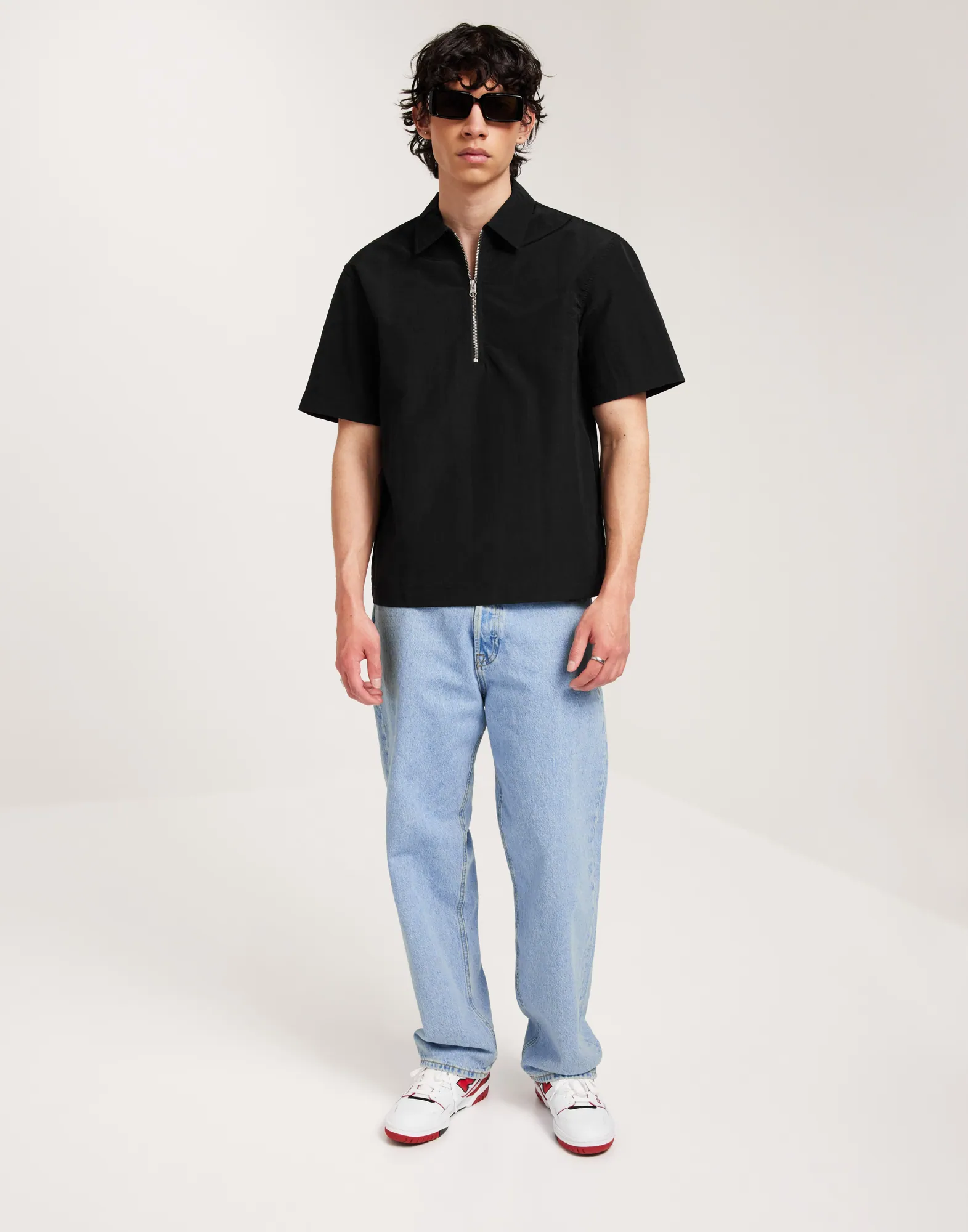 S/S Half Zip Shirt