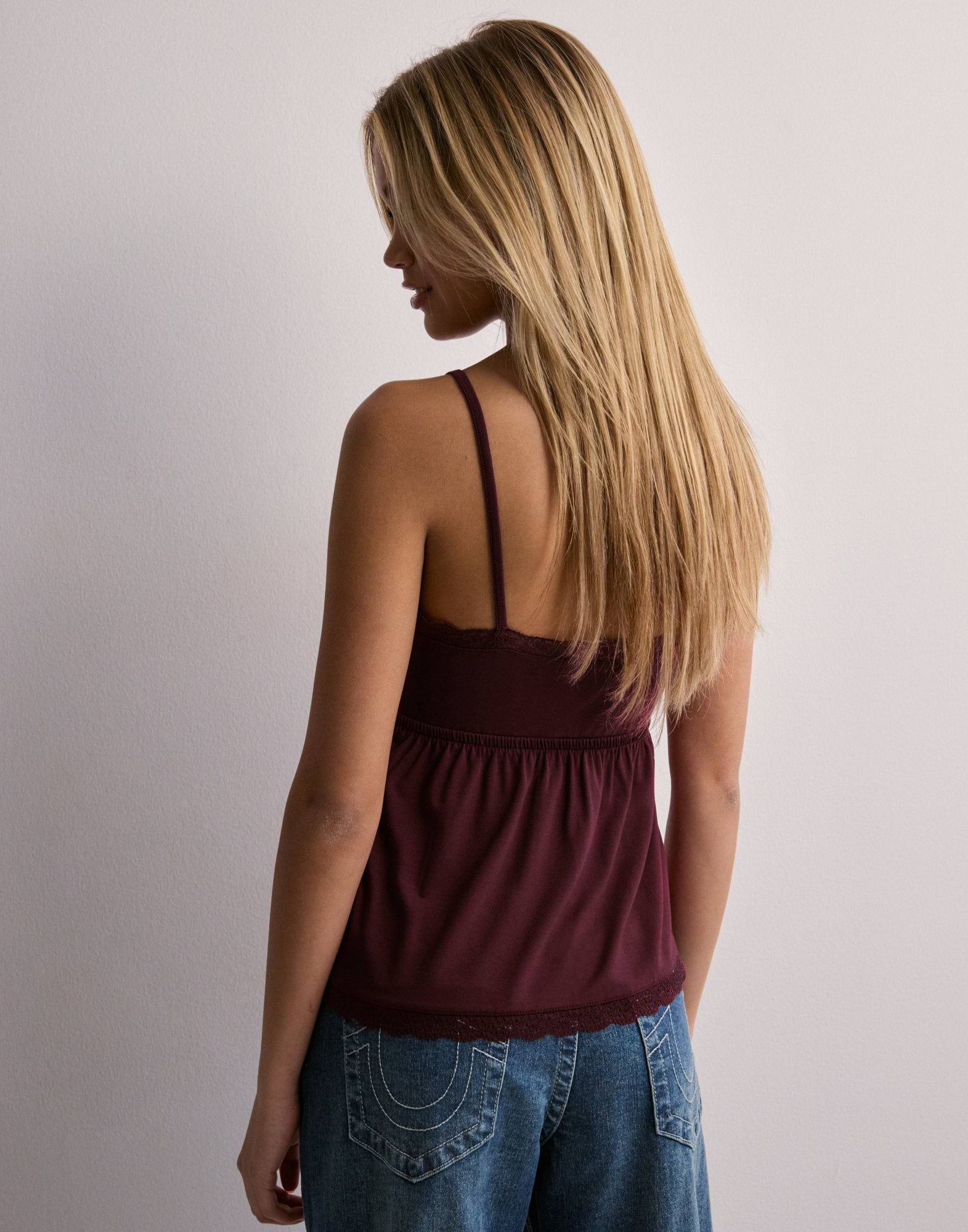Nell Bow Button Up Sleeveless Top
