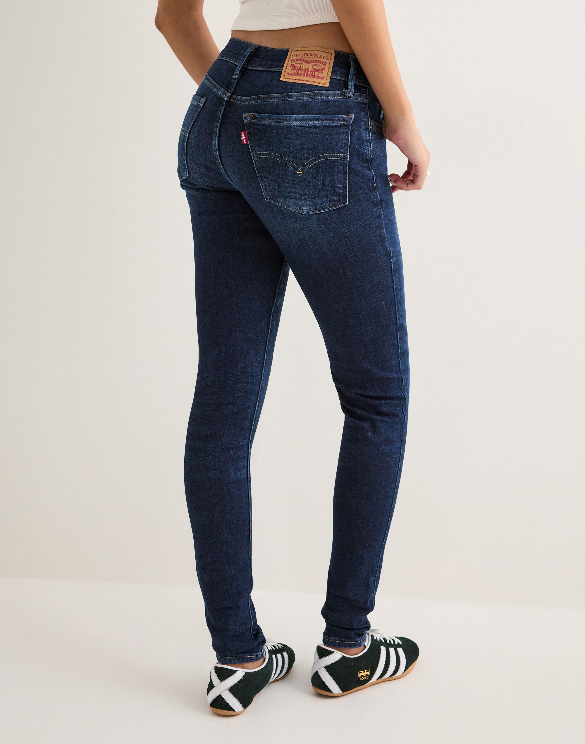 Buy Levi's 710 SUPER SKINNY - *NY*Dark Indigo | Nelly.com