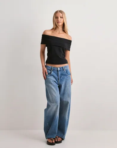 PIECES Pcgeorgina Ss Off Shoulder Top Jrs toppar dam – bild 3